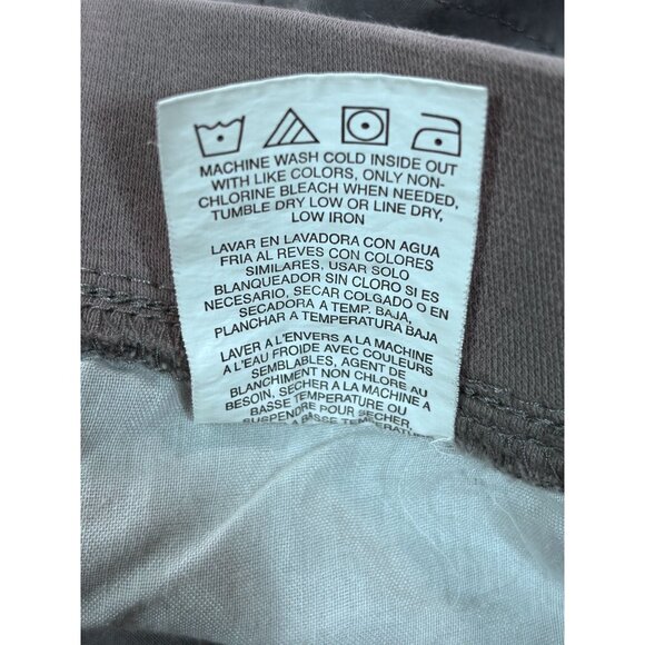 Lee Womens Relaxed Fit Cargo Shorts Medium Grey Cotton/Spandex Blend - Picture 10 of 10